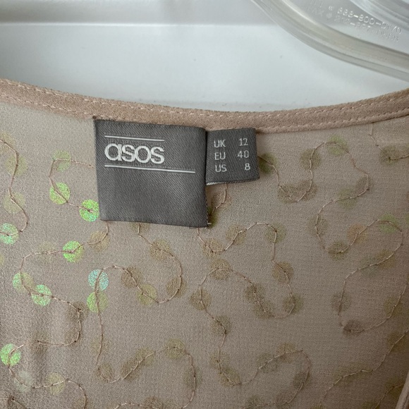 ASOS Twist front sequin dress - Picture 3 of 3